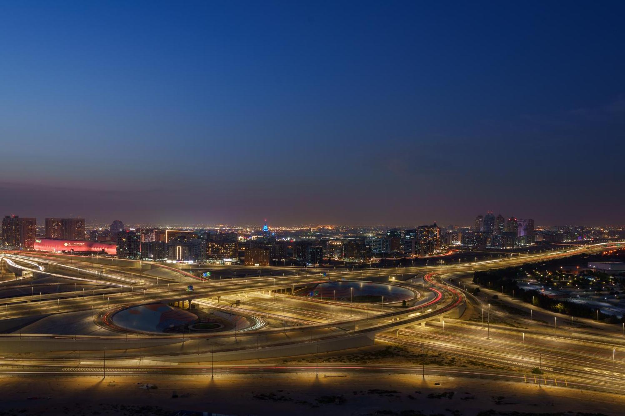 شقة Sunny In Vibrant Dubailand Area
