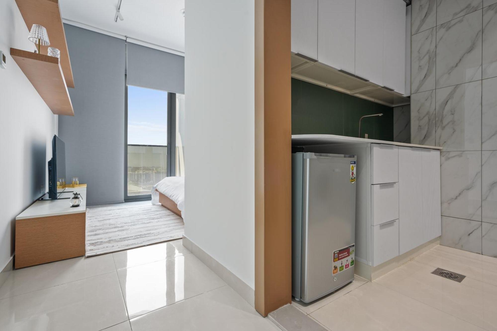 شقة Sunny In Vibrant Dubailand Area